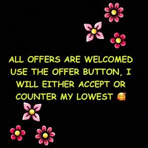 All Offers Welcomed‼️